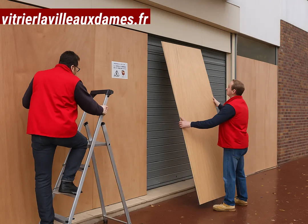 Mise en sécurité fermeture provisoire La Ville-aux-Dames